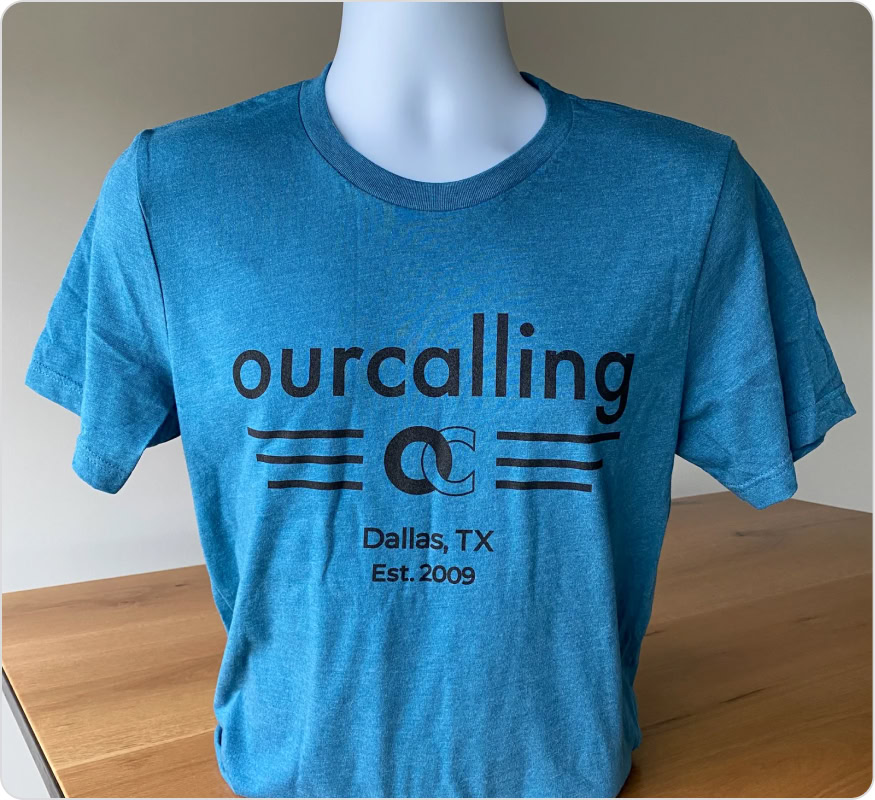 Short Sleeve Tee - OC Est 2009 - Heather Deep Teal
