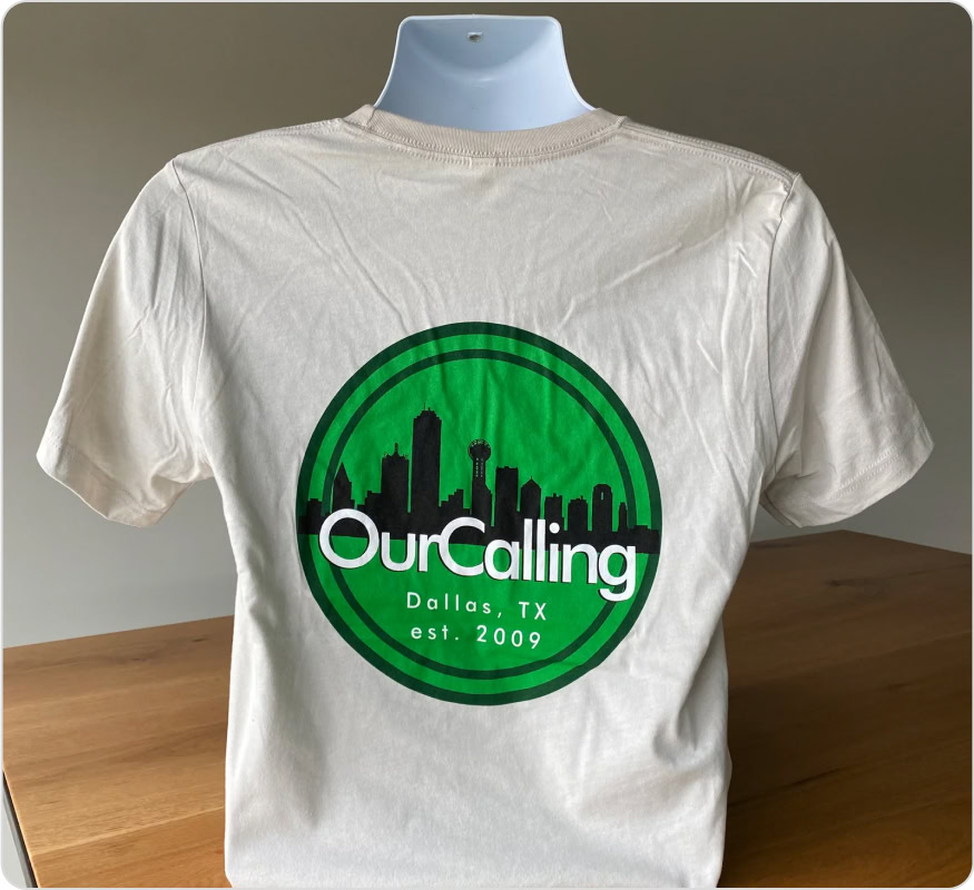 Short Sleeve Tee - OC Skyline - Heather Dust
